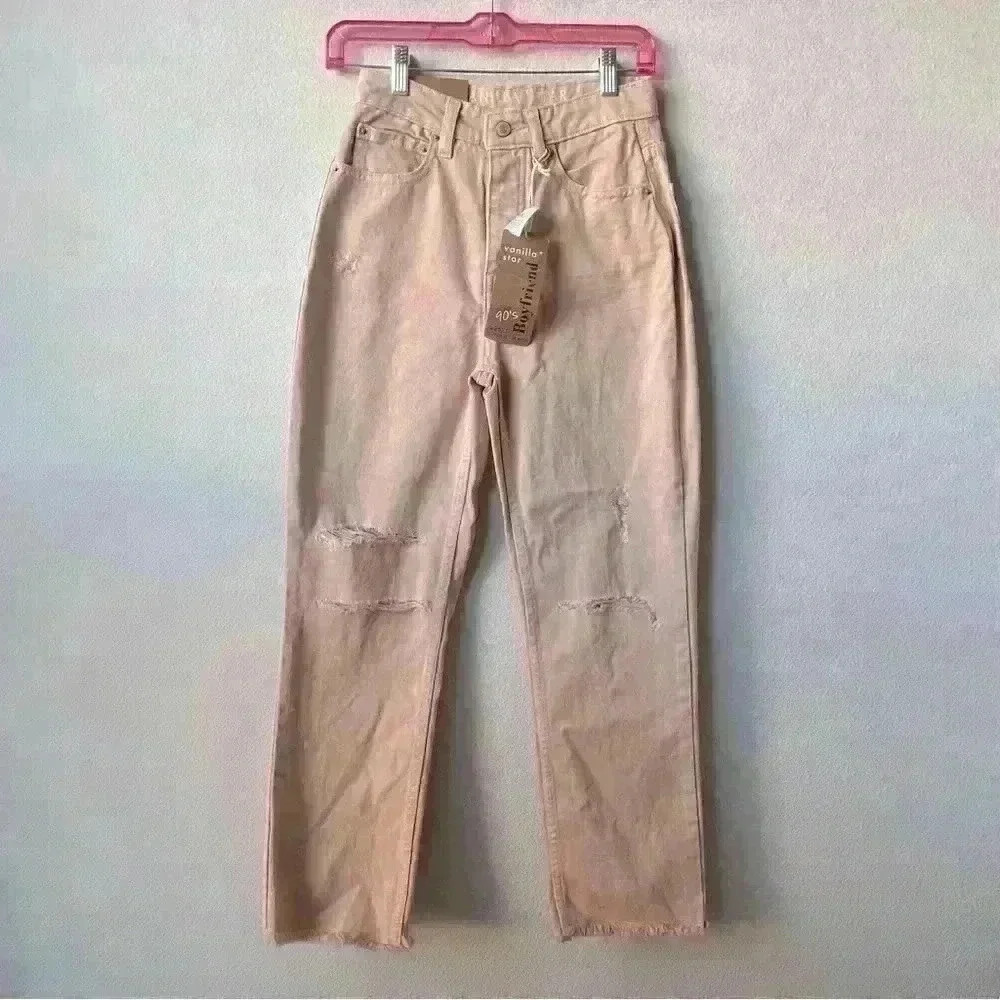 Vanilla Star 90's High Rise Boyfriend Jeans Sz 1 - NWT